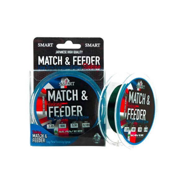 MATCH & FEEDER SINKING MONOFILAMENT 150M
