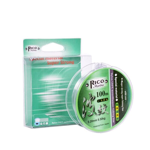 RICO MARINA 100% MONOFILAMENT FISHING LINE 100 M