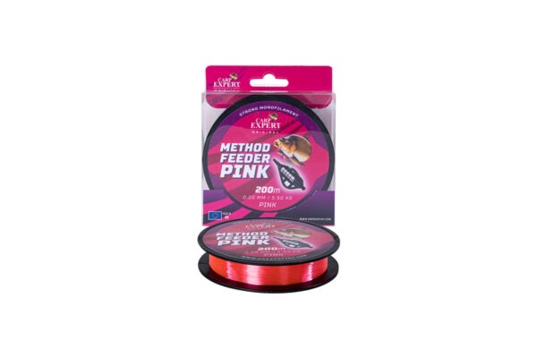 CARP EXPERT METHOD FEEDER, PINK, 200M
