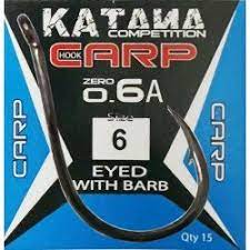 HOOK KATANA CARP 0.6A