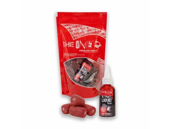 The One ready-made PVA 30pcs + dip 50ml / RED