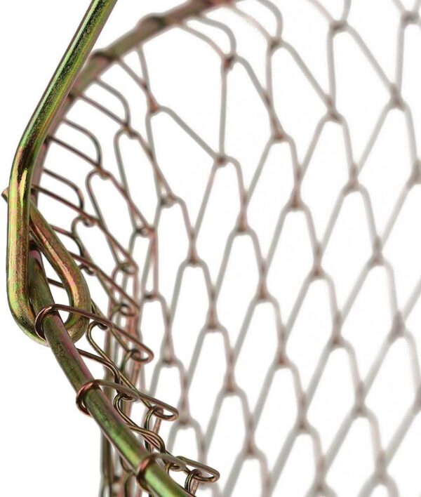 Steel Wire Fishing Keep Net with Spring Lid and Stand - Image 4