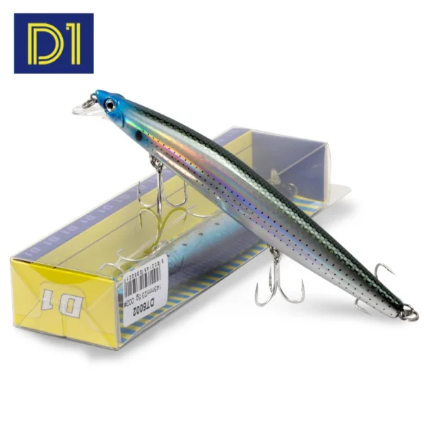 D1 Minnow Fishing Lure 120mm