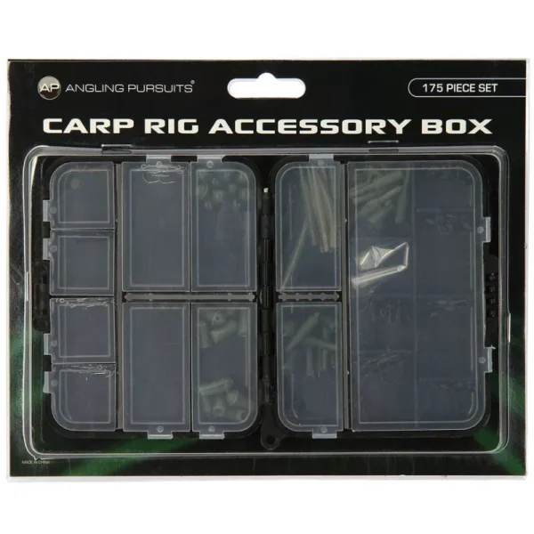 Carp Rig Accessory Tackle Box - 175 piece