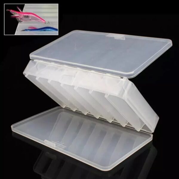 Double Sided Lure Box Clear - 14 Compartments