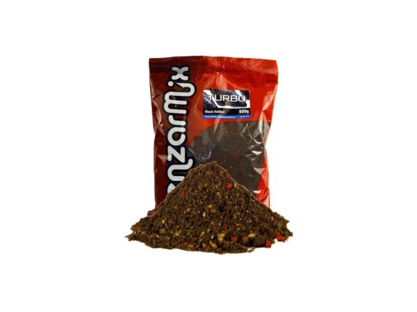 BENZAR TURBO FEEDER 800G - BLACK HALIBUT