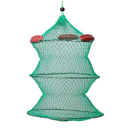 Green Fish Keep Net with Float