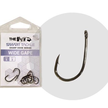 THE ONE WIDE GAPE BLACK NICKEL HOOK
