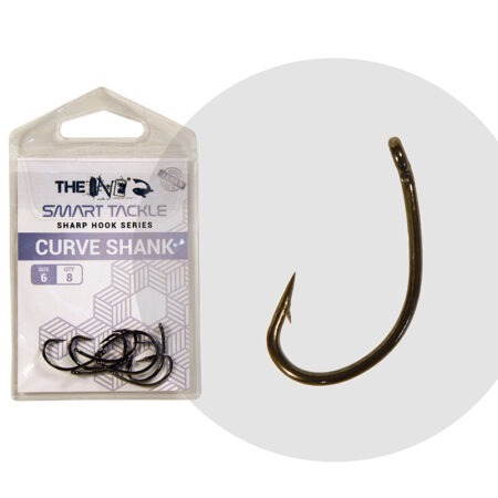 THE ONE CURVE SHANK BLACK NICKEL HOOK