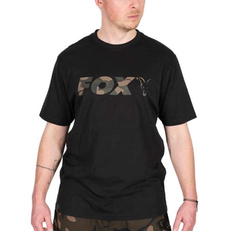 Fox Black/Camo Logo T-Shirt